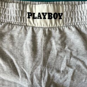 PLAYBOY by PacSun Gray Lounge Wear Shorts